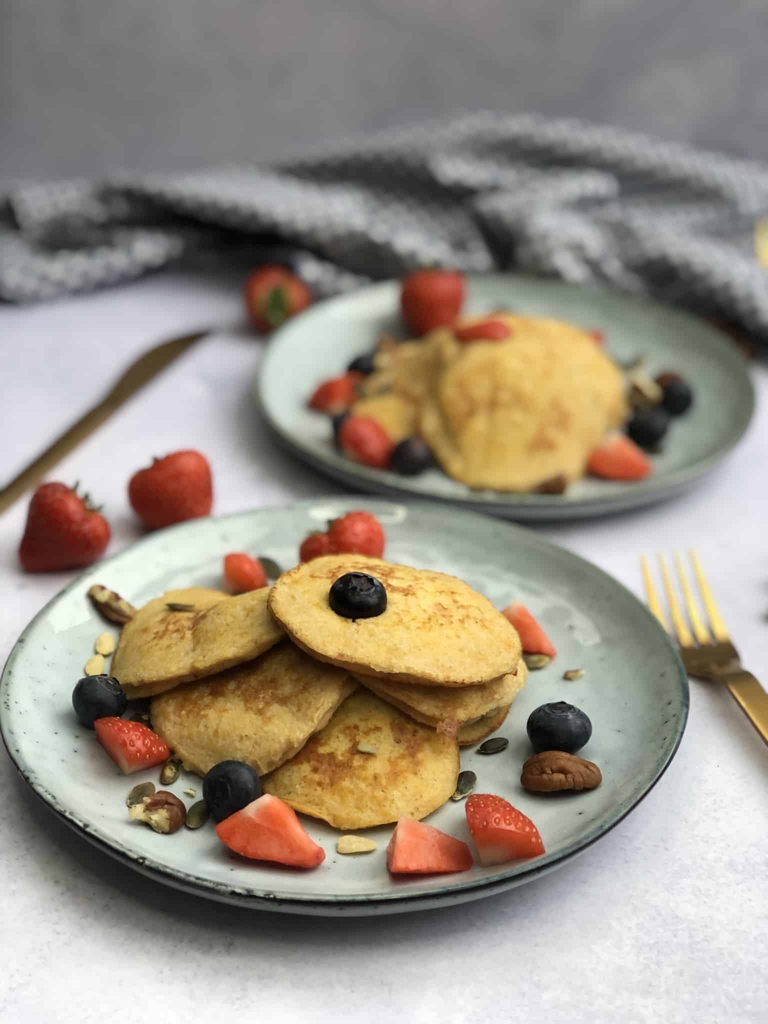 Kruidige pompoenpannenkoekjes